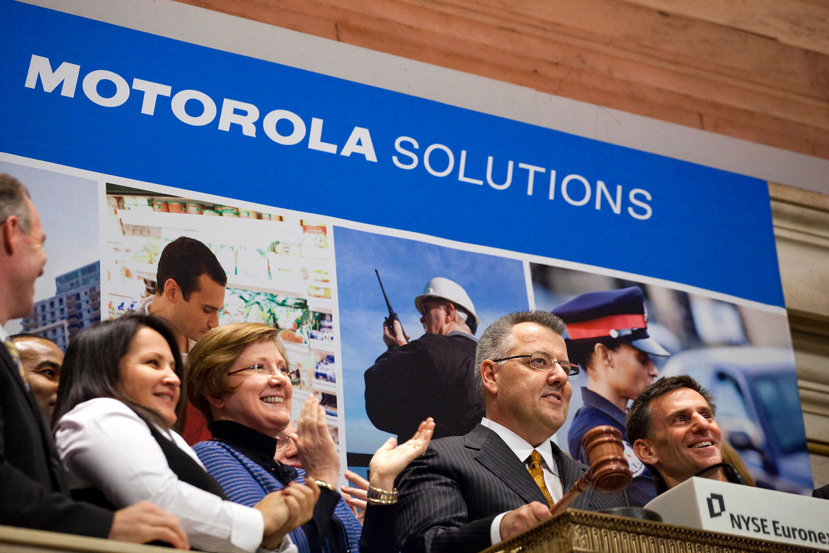 Dyrektor Motorola Solutions, Greg Brown